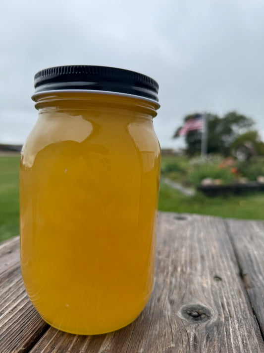 Regenerative Honey & Unfiltered - Quart Jar